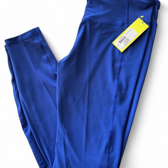NWT All In Motion Electric Blue Leggings. Athleticwear. Actionwear. Athleisure - Picture 1 of 5